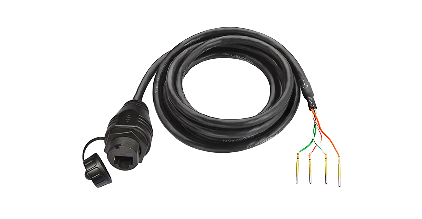 MoTeC Ethernet Cable to Autosport pins