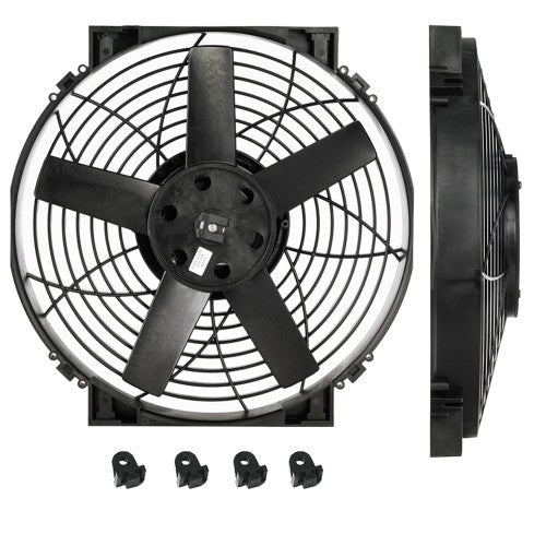14" Slimline Thermatic Electric Fan 12V - Davies Craig