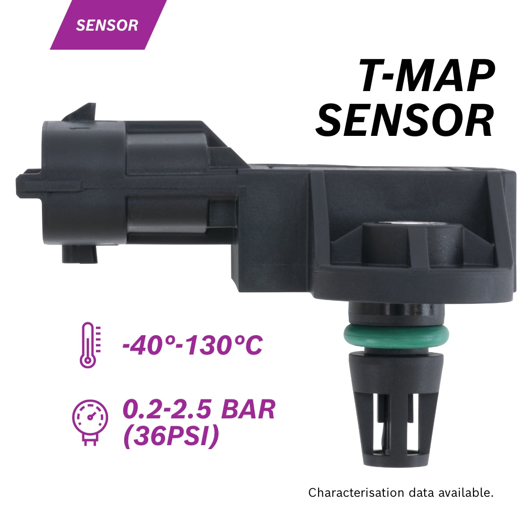 T-MAP Sensor, 2.5 bar & 130 deg C – Calibrated Performance