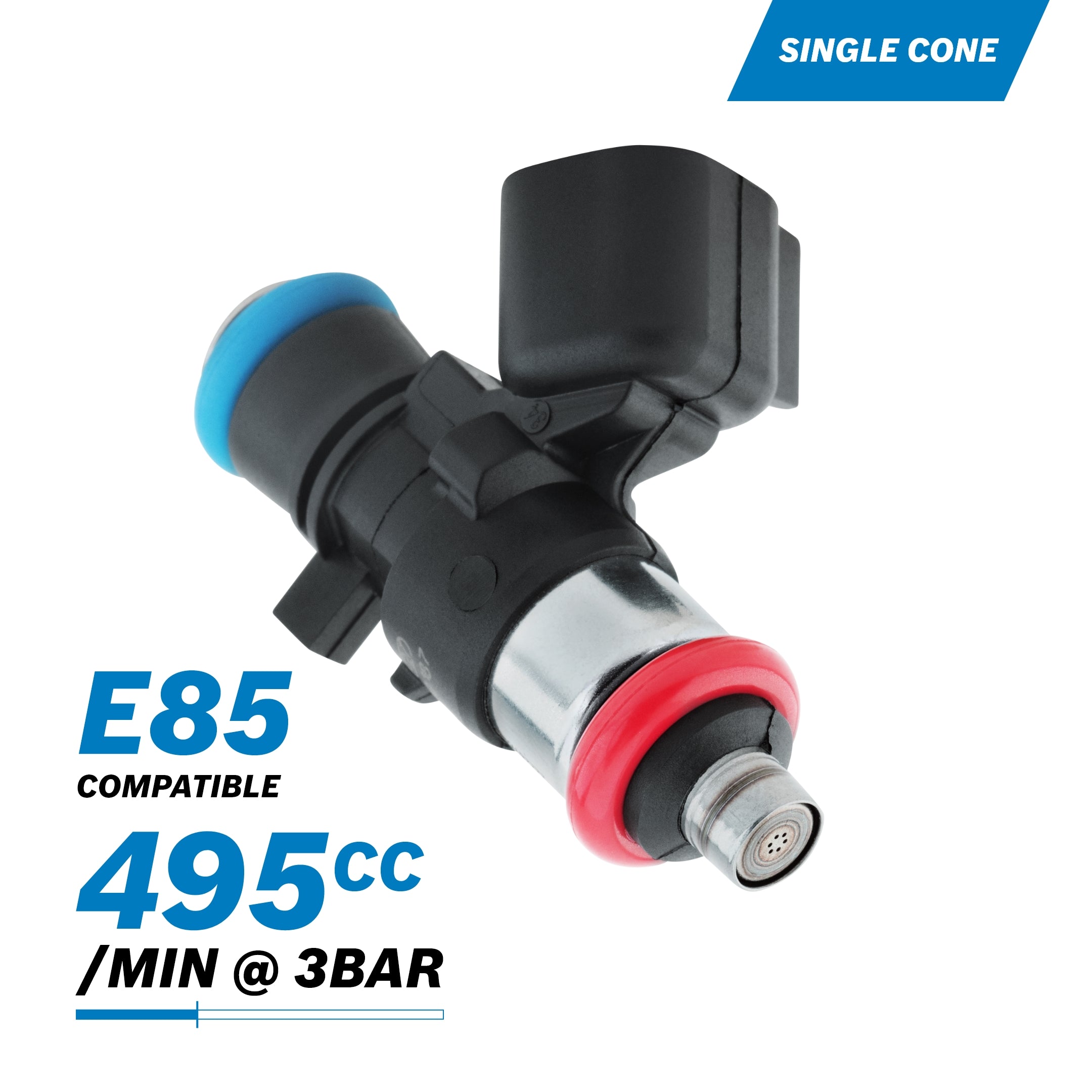 495cc/min EV14 Injector – Calibrated Performance