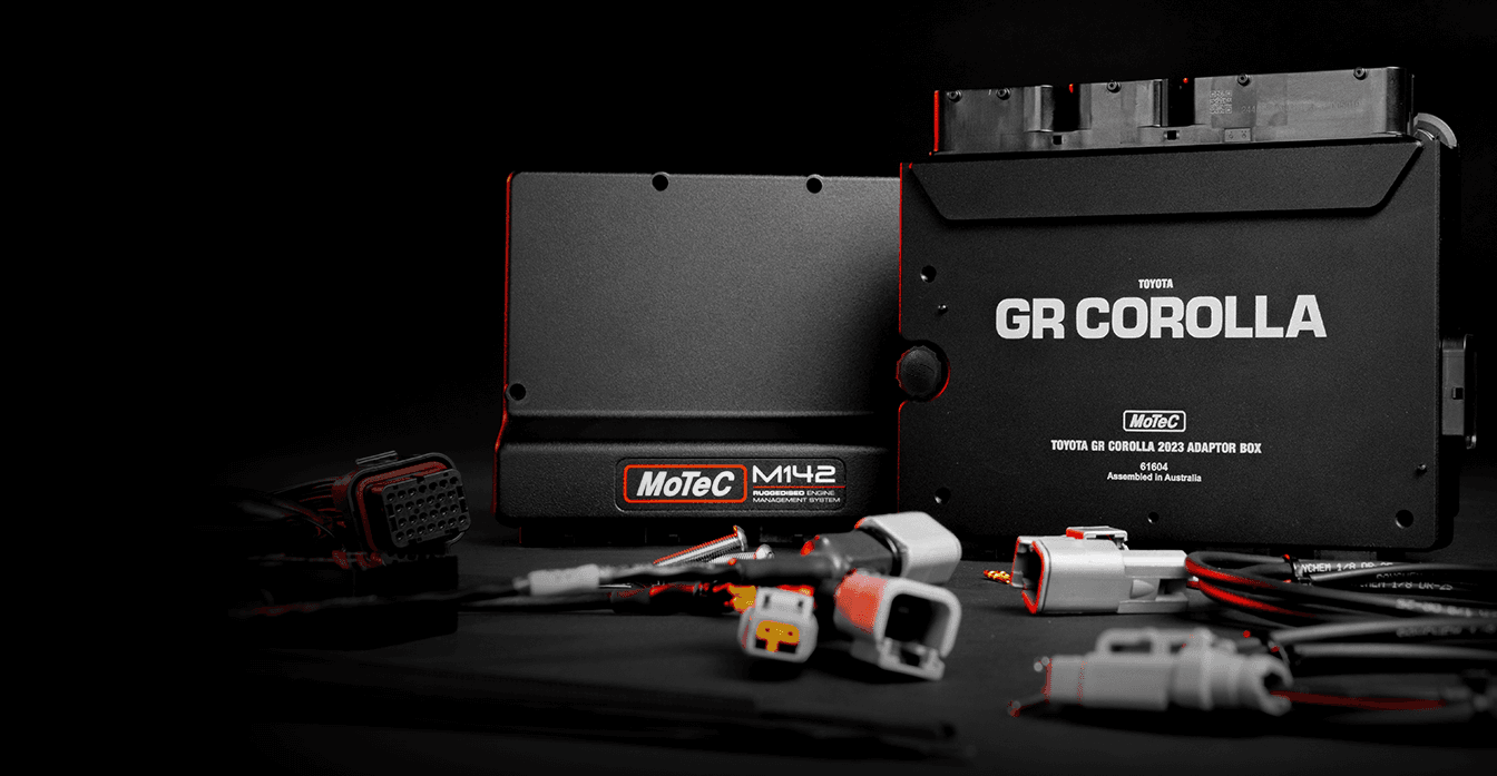 MoTeC M142 TOYOTA GR COROLLA 2023 G16E M1 KIT (Licence)