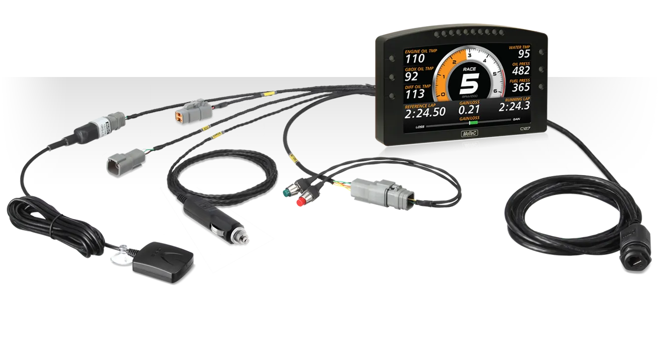 MoTeC C127 RACE DISPLAY KIT (Enabled)