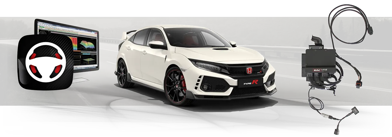 MoTeC Honda Civic Type R K20C 2017 Paddle Shift M1 Kit
