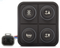 Blink Marine PKP-2200-SI - MoTeC 4 Button CAN Keypad
