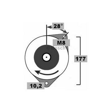 Alternator - BXN1231A