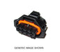 Mating Connector, 4-pin Compact